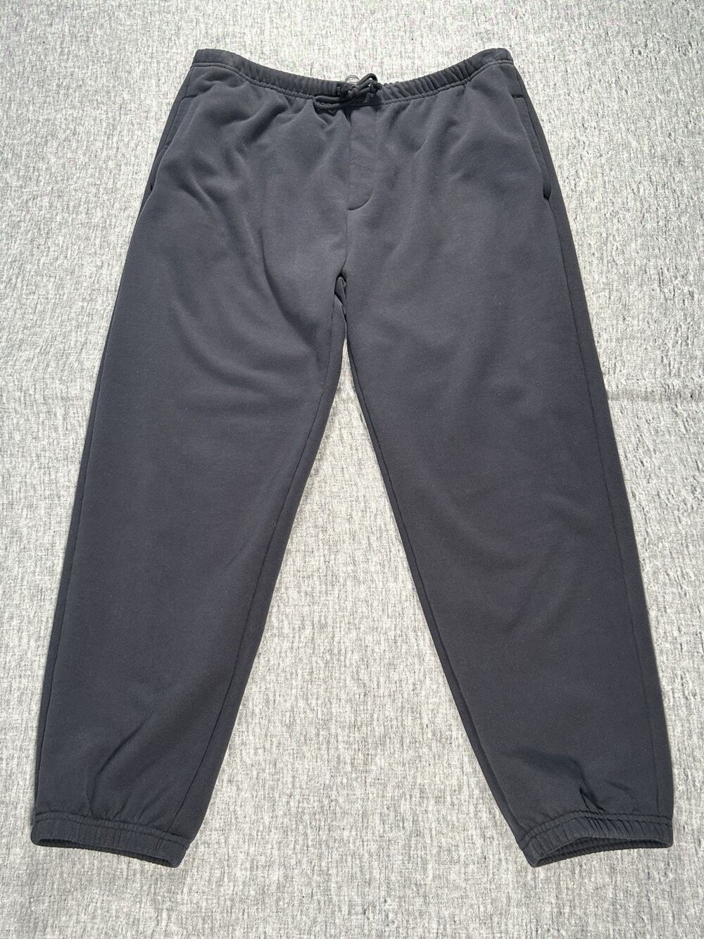 Kith Sweatpants Mens Extra Large Black Heavyweight Streetwear Comfort Stretch